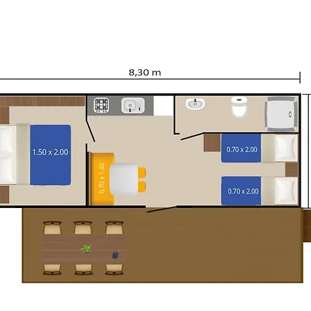 Easyatent Mobile Bijela Uvala Holiday park 4*